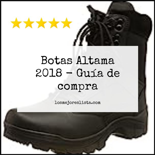 Botas Altama 2018 - Buying Guide