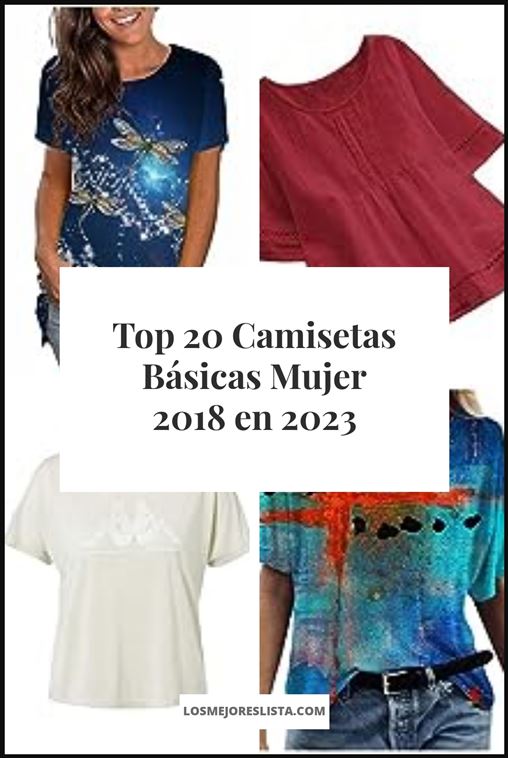 Camisetas Básicas Mujer 2018 - Buying Guide
