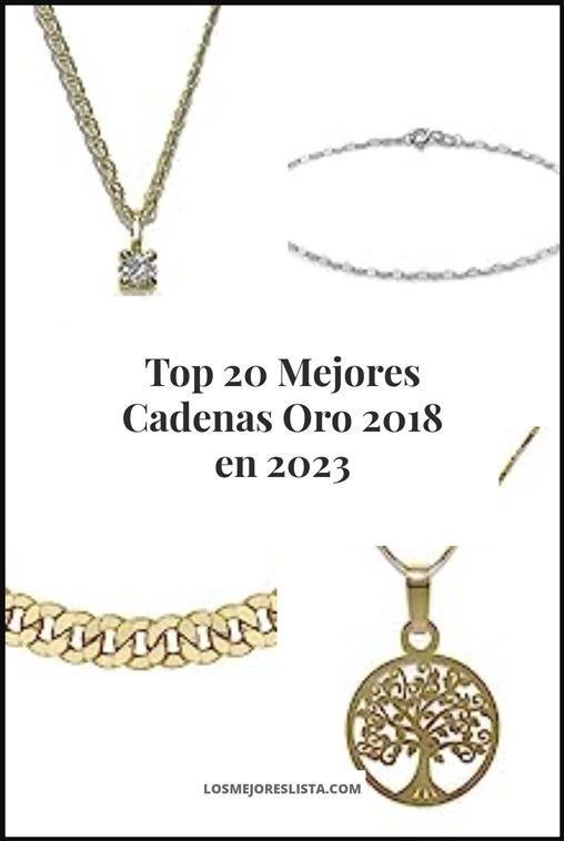 Mejores Cadenas Oro 2018 - Buying Guide
