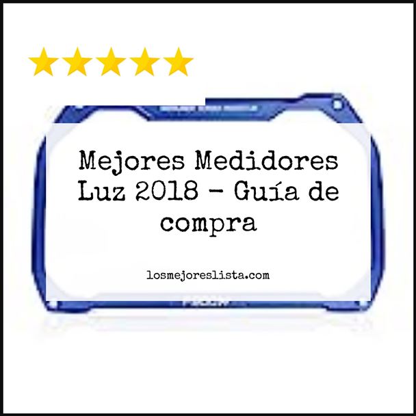 Mejores Medidores Luz 2018 Buying Guide