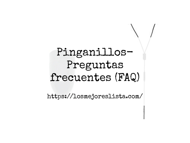 Pinganillos- Preguntas frecuentes (FAQ)