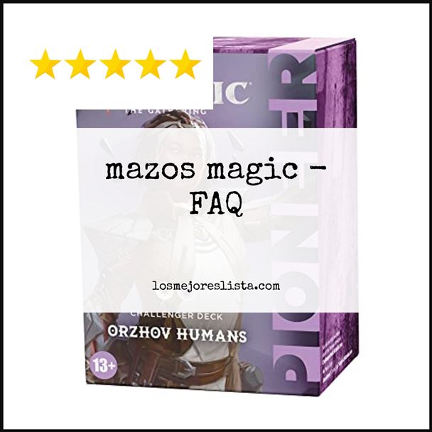 mazos magic - FAQ