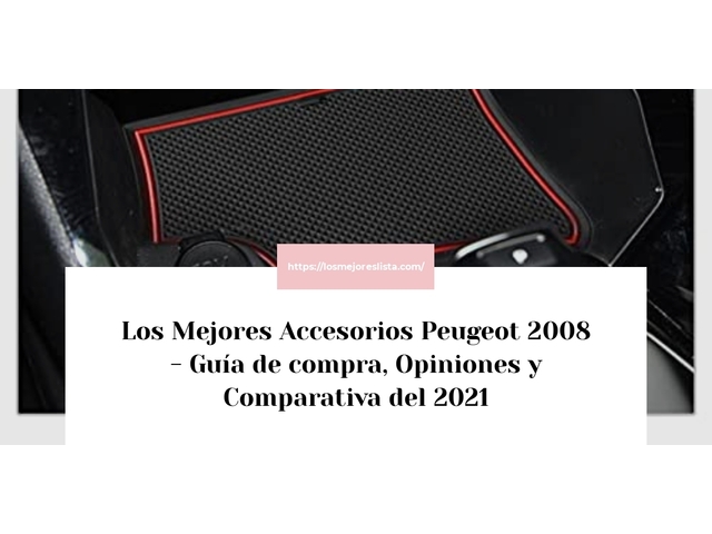 Los 10 Mejores Accesorios Peugeot 2008 – Opiniones 2021
