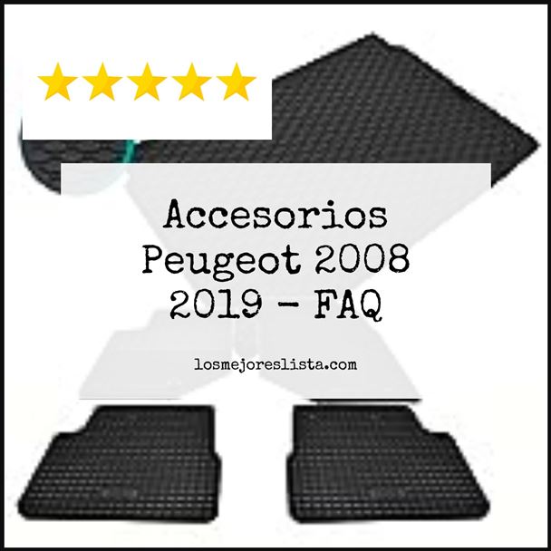 Accesorios Peugeot 2008 2019 FAQ