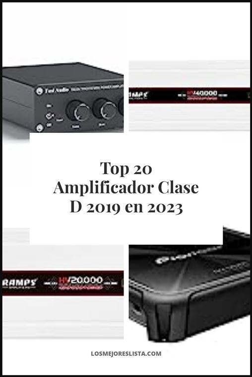 Amplificador Clase D 2019 - Buying Guide