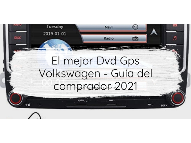 El mejor Dvd Gps Volkswagen - Guía del comprador 2021