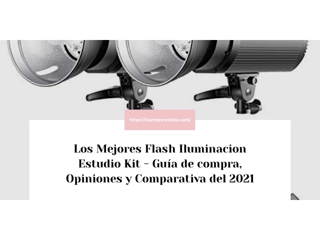Los 10 Mejores Flash Iluminacion Estudio Kit – Opiniones 2021