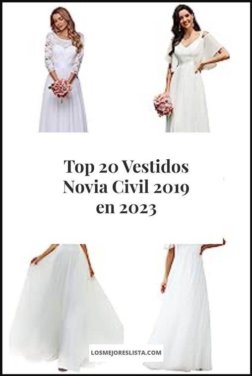 Vestidos Novia Civil 2019 - Buying Guide