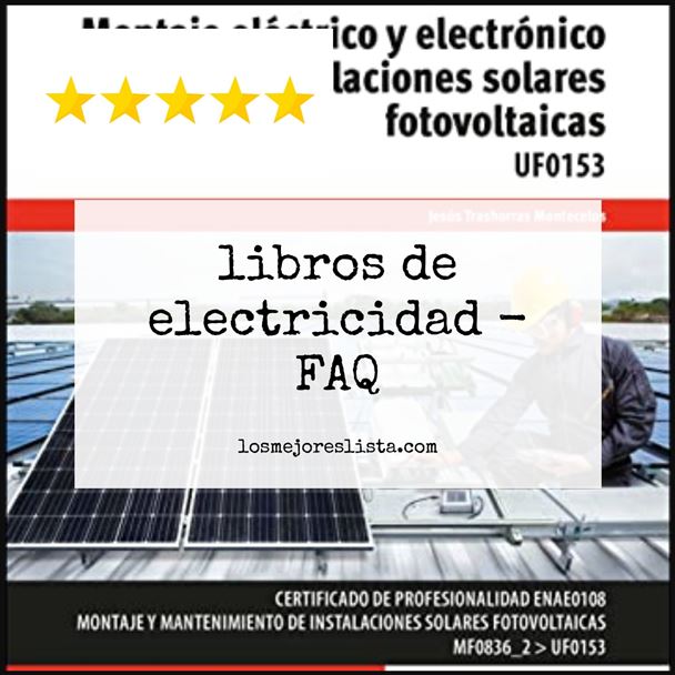 libros de electricidad FAQ