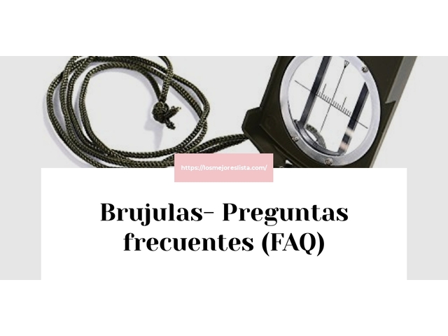 Brujulas- Preguntas frecuentes (FAQ)