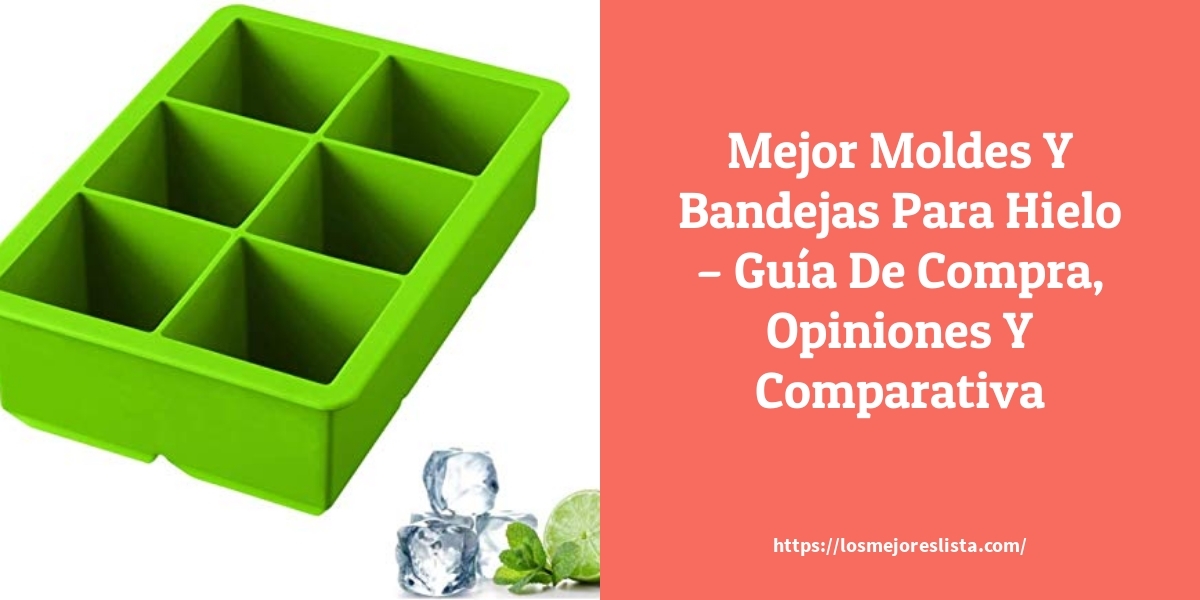 Compra Cubitera de silicona con forma de bola de hielo grande – Cubitera  para 6 cubitos, juego de 2 bandejas, sin BPA, para bebidas frías, whisky y  cócteles en