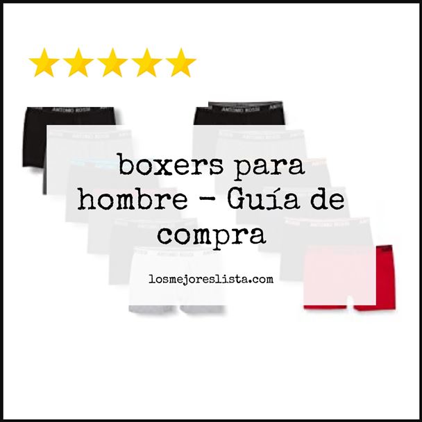 boxers para hombre - Buying Guide