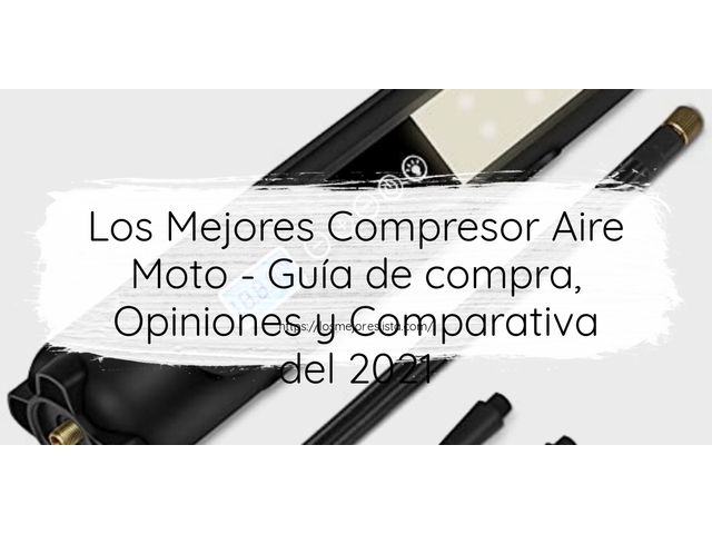 Los 10 Mejores Compresor Aire Moto – Opiniones 2021