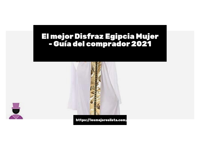 El mejor Disfraz Egipcia Mujer - Guía del comprador 2021