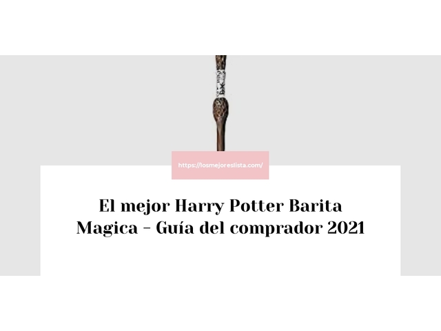 El mejor Harry Potter Barita Magica - Guía del comprador 2021