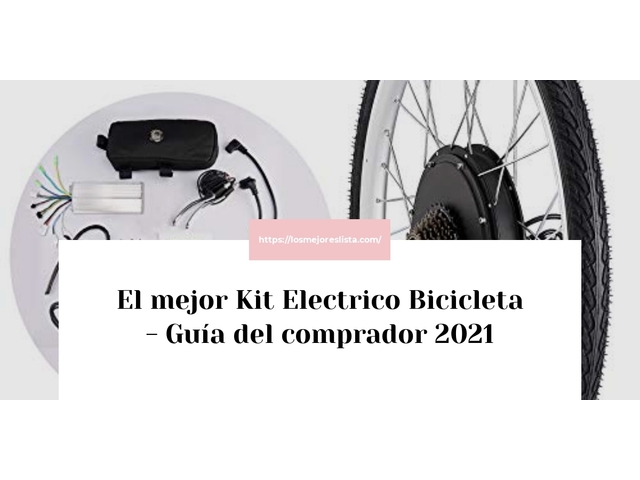 El mejor Kit Electrico Bicicleta - Guía del comprador 2021