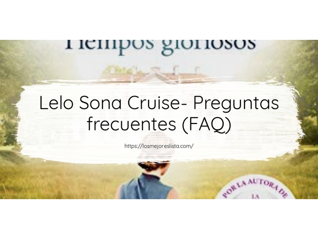 Lelo Sona Cruise- Preguntas frecuentes (FAQ)