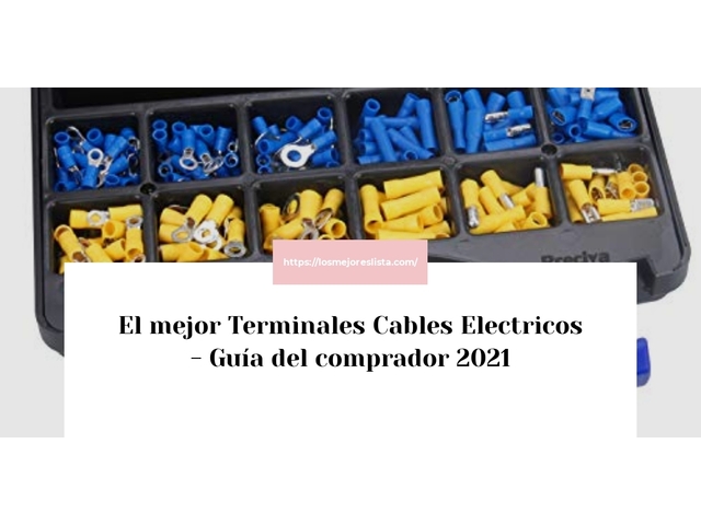 El mejor Terminales Cables Electricos - Guía del comprador 2021