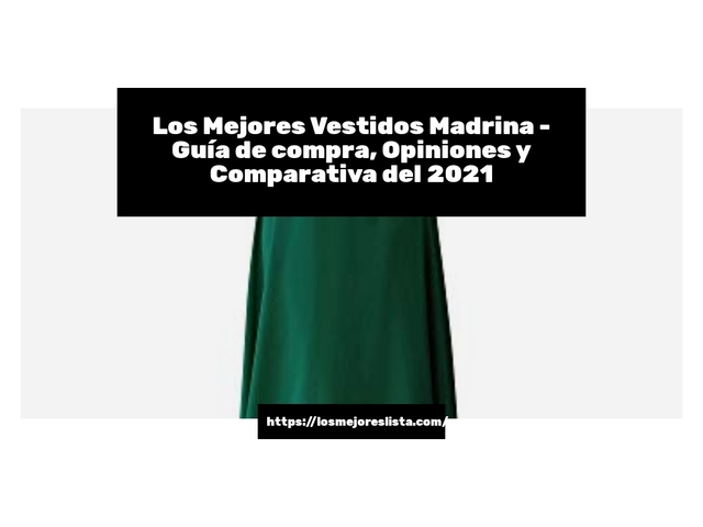Los 10 Mejores Vestidos Madrina – Opiniones 2021