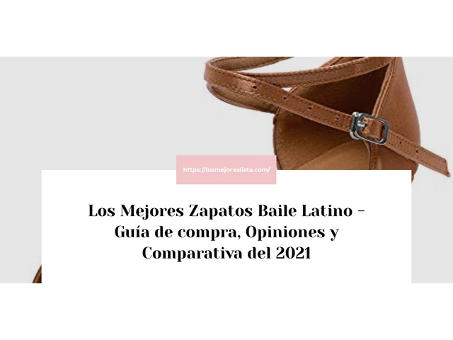 Los 10 Mejores Zapatos Baile Latino – Opiniones 2021