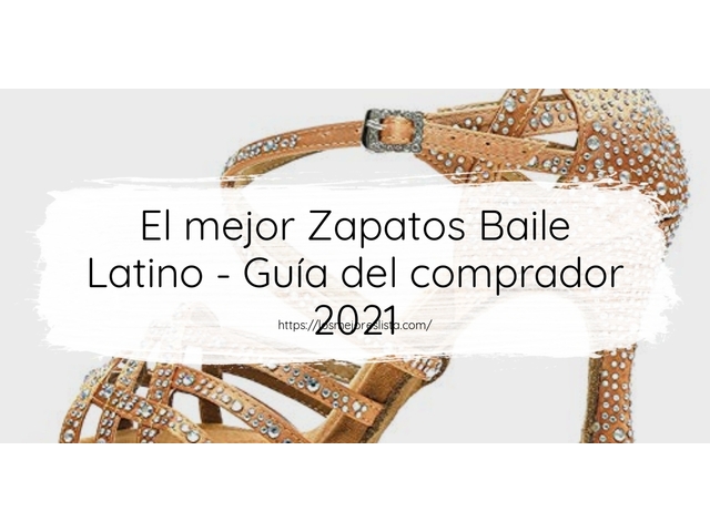 El mejor Zapatos Baile Latino - Guía del comprador 2021