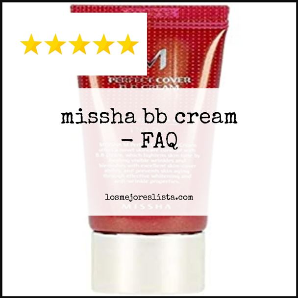 missha bb cream FAQ