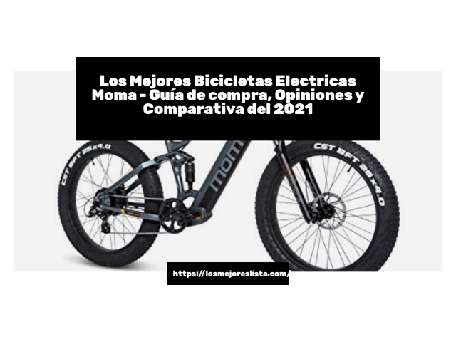 Los 10 Mejores Bicicletas Electricas Moma – Opiniones 2021