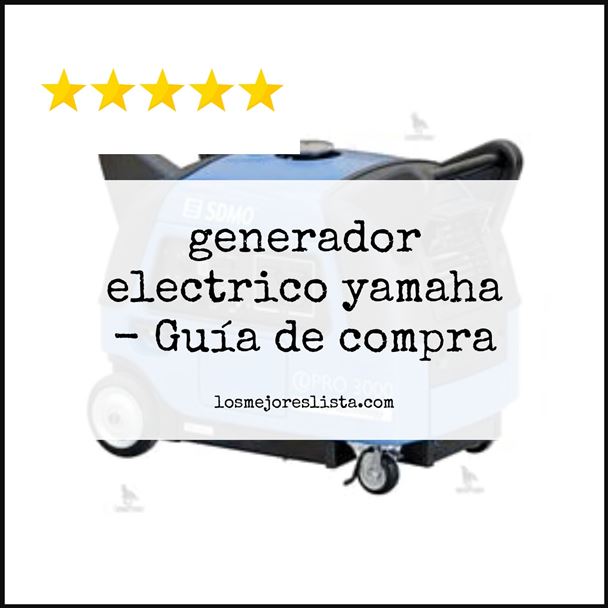 generador electrico yamaha Buying Guide