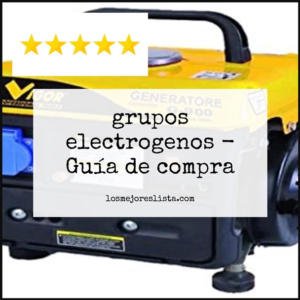 grupos electrogenos - Buying Guide