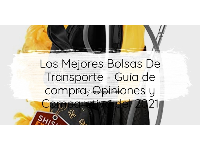 Los 10 Mejores Bolsas De Transporte – Opiniones 2021