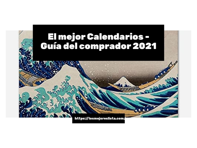 El mejor Calendarios - Guía del comprador 2021
