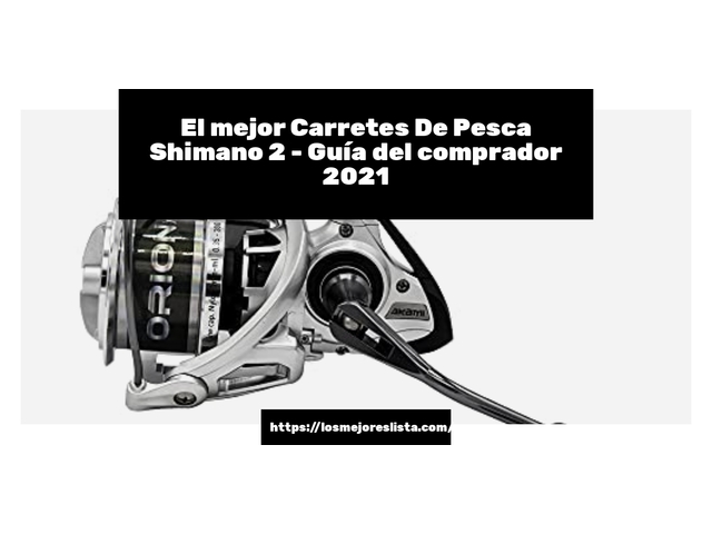El mejor Carretes De Pesca Shimano 2 - Guía del comprador 2021