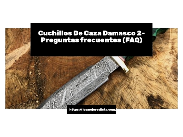 Cuchillos De Caza Damasco 2- Preguntas frecuentes (FAQ)