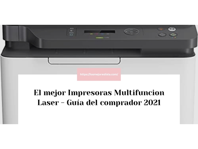 El mejor Impresoras Multifuncion Laser - Guía del comprador 2021