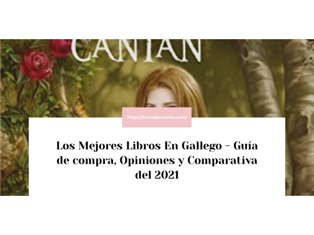 Los 10 Mejores Libros En Gallego – Opiniones 2021