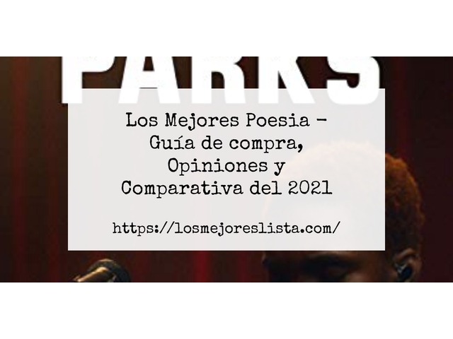 Los 10 Mejores Poesia – Opiniones 2021