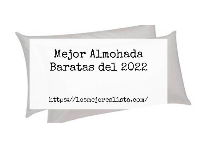 Los 10 Mejores Almohada Baratas – Opiniones 2022