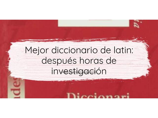 45 Migliori diccionario de latin