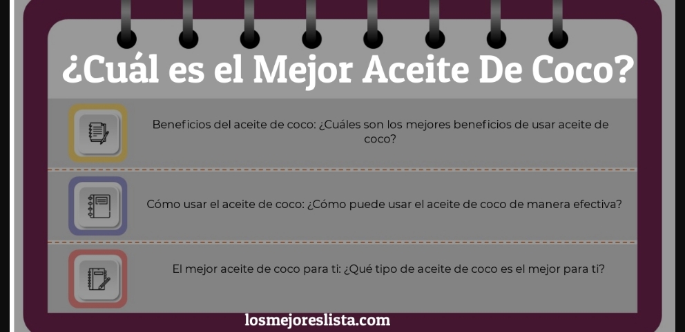 Mejor Aceite De Coco - Guida all’Acquisto, Classifica