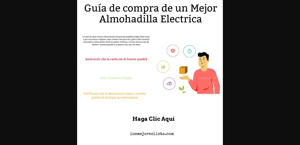 Mejor Almohadilla Electrica - Guida all’Acquisto, Classifica