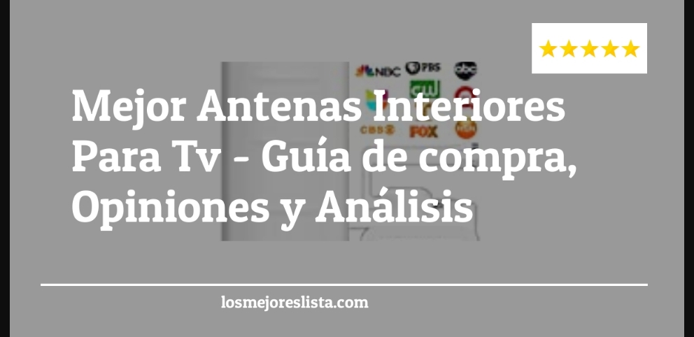 Mejor Antenas Interiores Para Tv - Mejor Antenas Interiores Para Tv - Guida all’Acquisto, Classifica