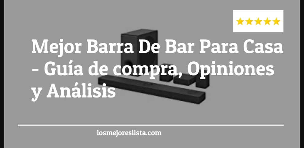 Mejor Barra De Bar Para Casa - Mejor Barra De Bar Para Casa - Guida all’Acquisto, Classifica