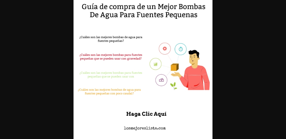 Mejor Bombas De Agua Para Fuentes Pequenas - Guida all’Acquisto, Classifica