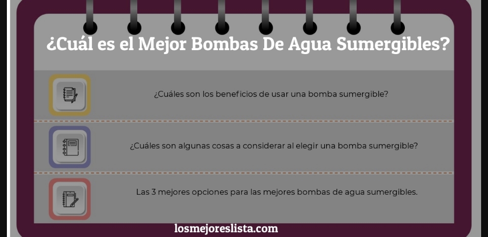 Mejor Bombas De Agua Sumergibles - Guida all’Acquisto, Classifica