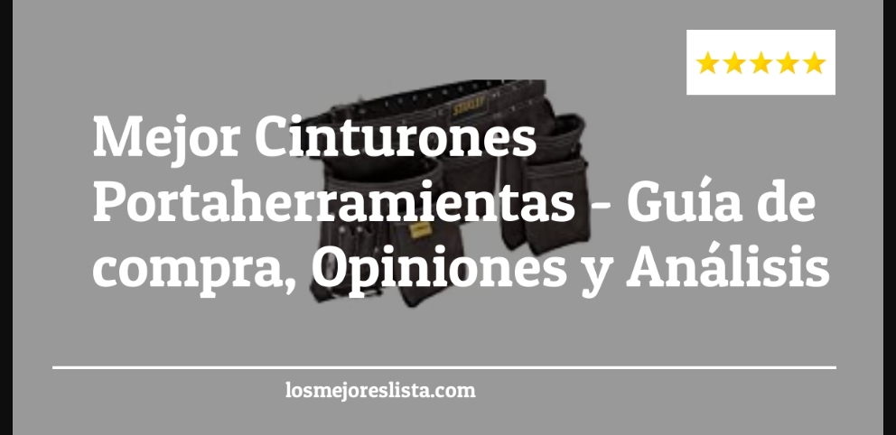 Mejor Cinturones Portaherramientas - Mejor Cinturones Portaherramientas - Guida all’Acquisto, Classifica