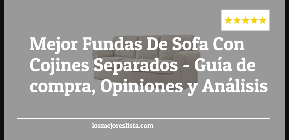 Mejor Fundas De Sofa Con Cojines Separados - Mejor Fundas De Sofa Con Cojines Separados - Guida all’Acquisto, Classifica