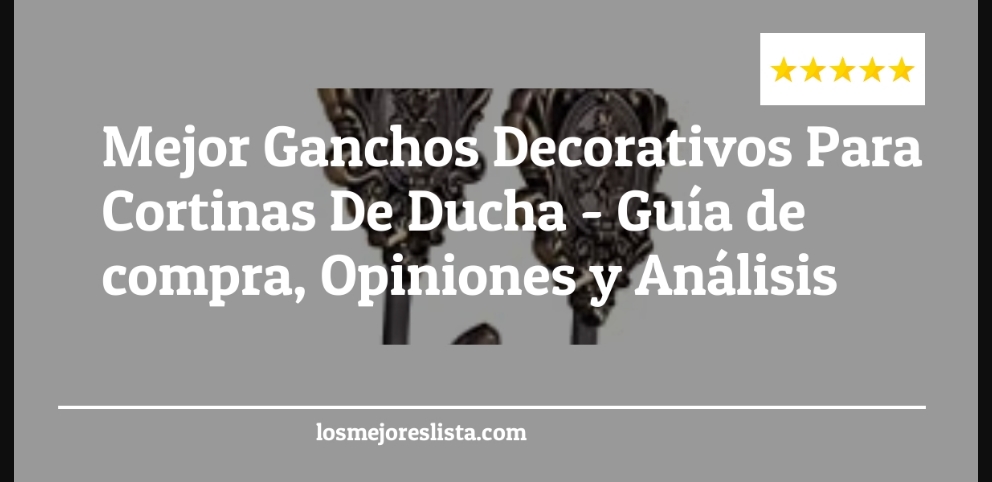 Mejor Ganchos Decorativos Para Cortinas De Ducha - Mejor Ganchos Decorativos Para Cortinas De Ducha - Guida all’Acquisto, Classifica