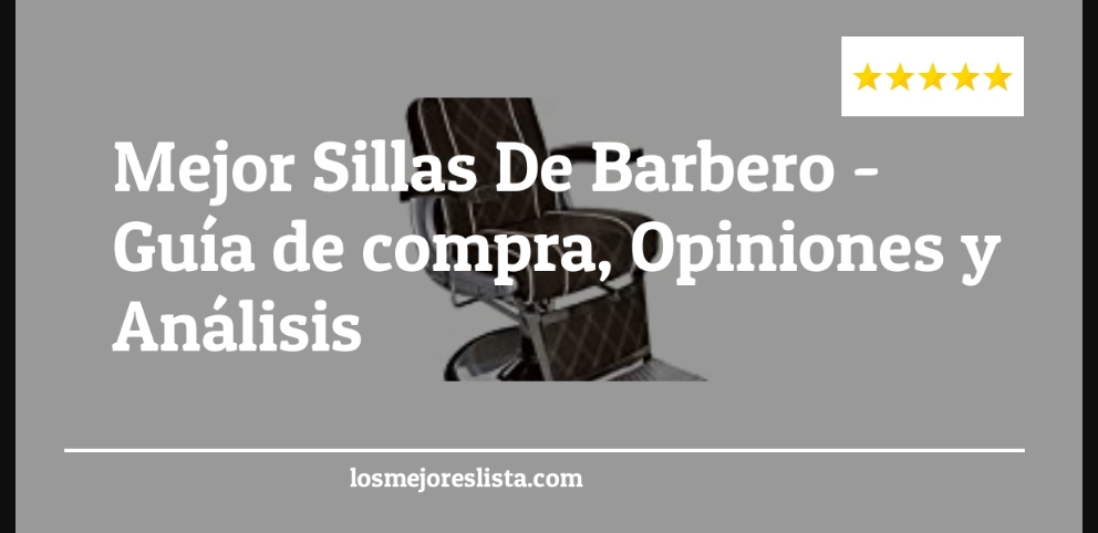 Mejor Sillas De Barbero - Mejor Sillas De Barbero - Guida all’Acquisto, Classifica