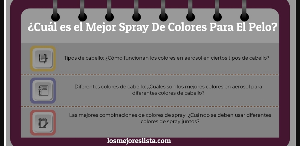Mejor Spray De Colores Para El Pelo - Guida all’Acquisto, Classifica