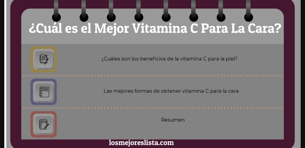 Mejor Vitamina C Para La Cara - Guida all’Acquisto, Classifica